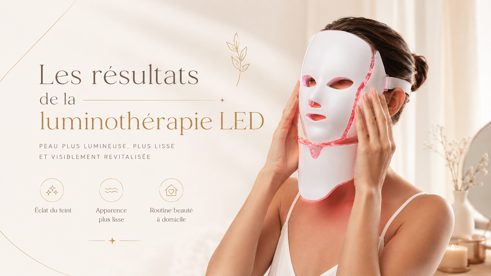 Masque de luminothérapie LED : quels résultats peut-on attendre sur la peau?