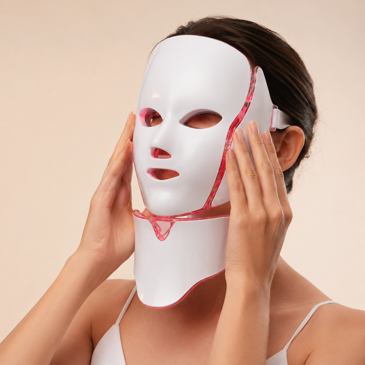 Masque de thérapie lumineuse